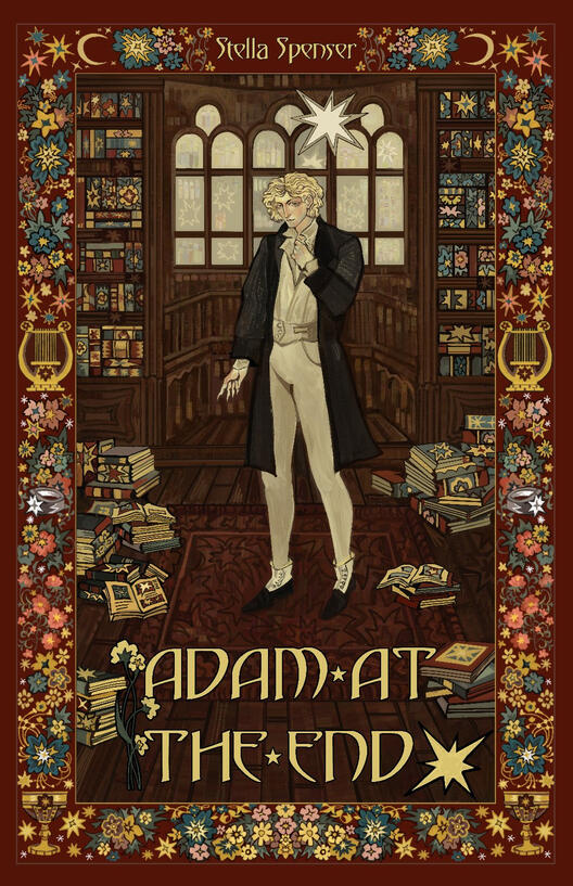 Book Cover "Adam at the end" Book Cover "Adam at the end"