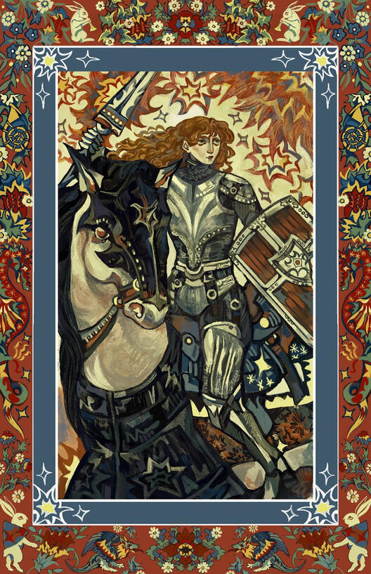 Book Cover "The Traveling Joust"